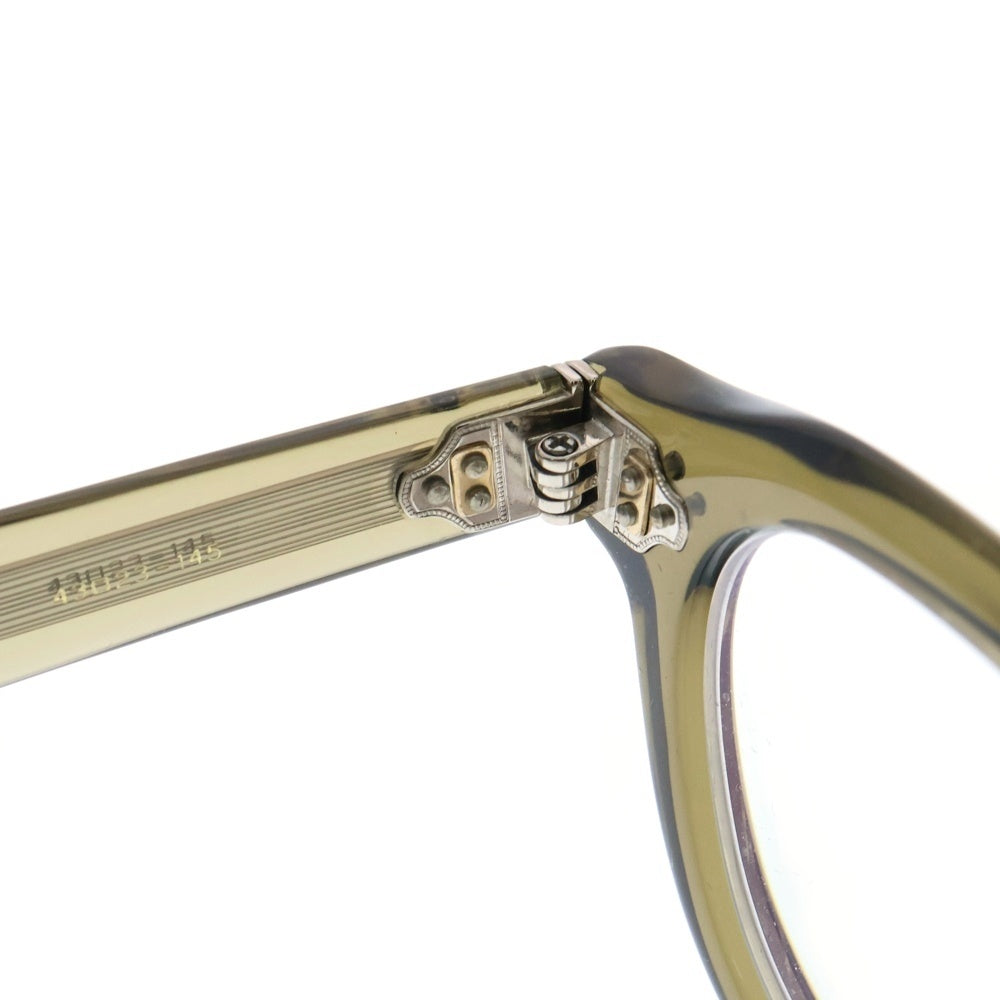 EYEVAN(アイヴァン) MODEL.340 クラウンパント メガネ サングラス 眼鏡 カーキ 度入り