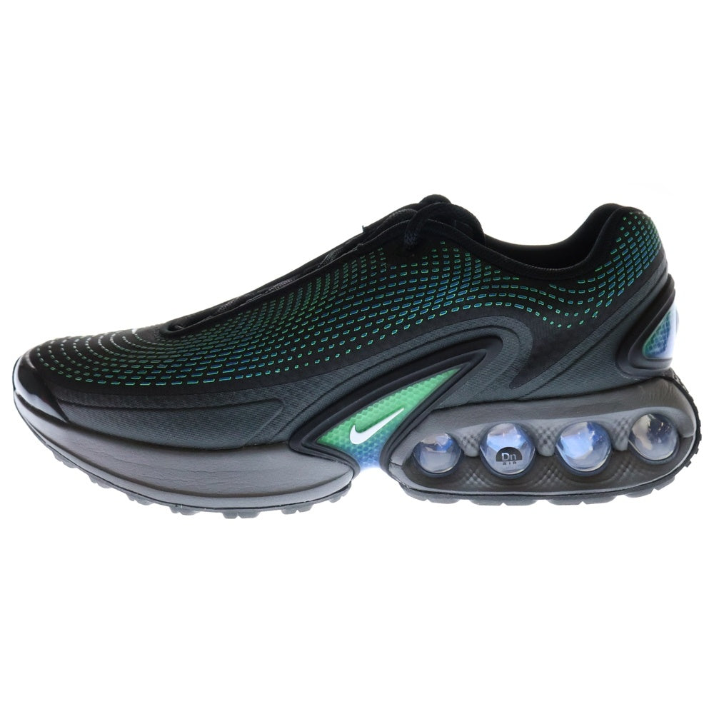 NIKE(ナイキ) AIR MAX DN HYPER COBALT エアマックス DN ハイパー コバルト ローカットスニーカー ブラック/グリーン US7.5/25.5 DV3337-010