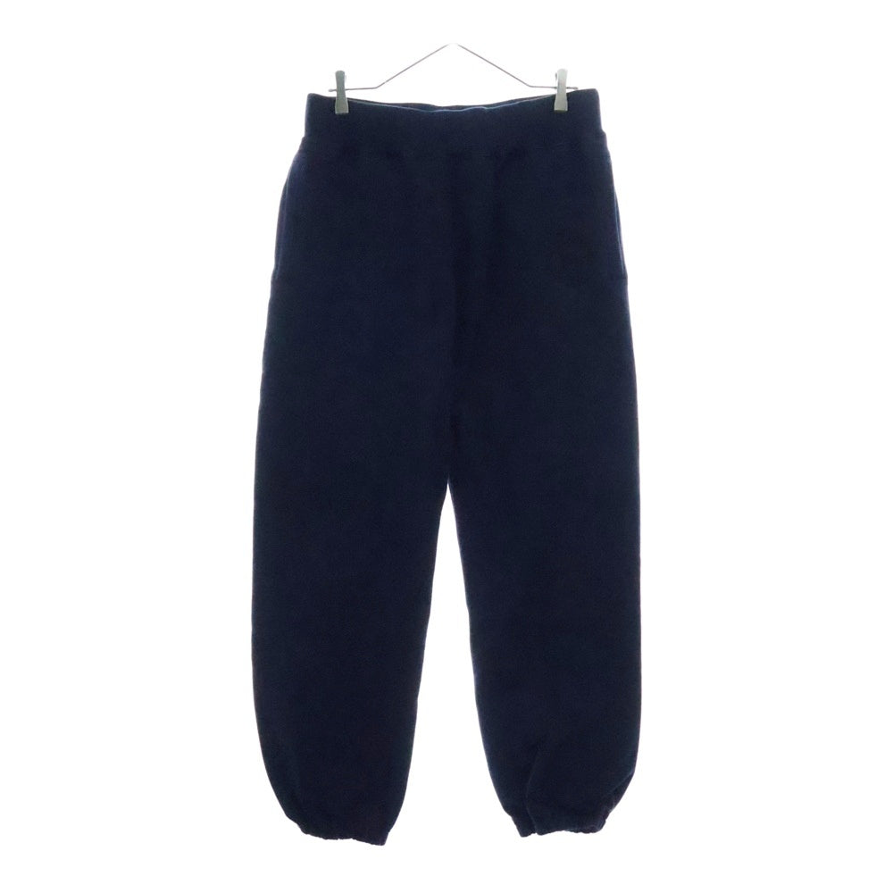 UNDERCOVER(アンダーカバー) 20AW LOGO SWEAT PANTS 鹿刺繍 コットンスウェットパンツ ネイビー UCZ4510