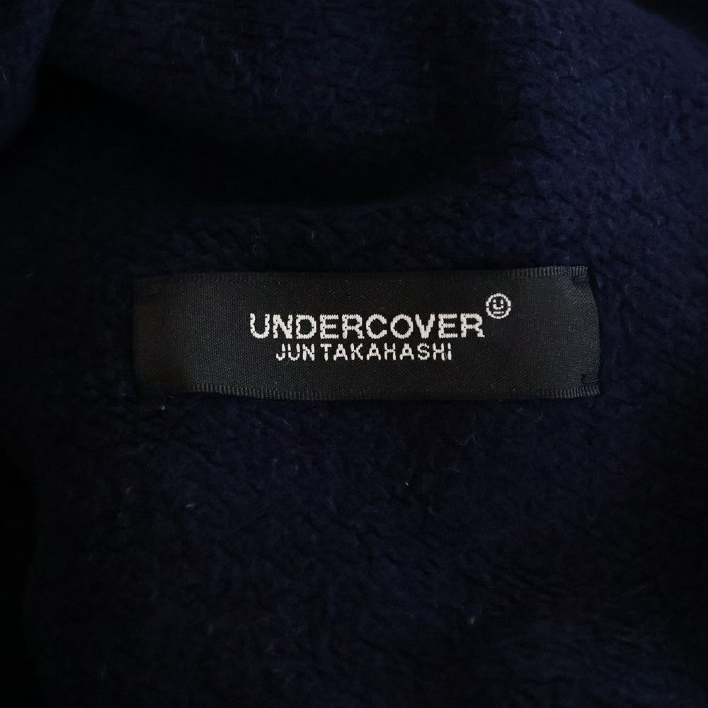 UNDERCOVER(アンダーカバー) 20AW LOGO SWEAT PANTS 鹿刺繍 コットンスウェットパンツ ネイビー UCZ4510