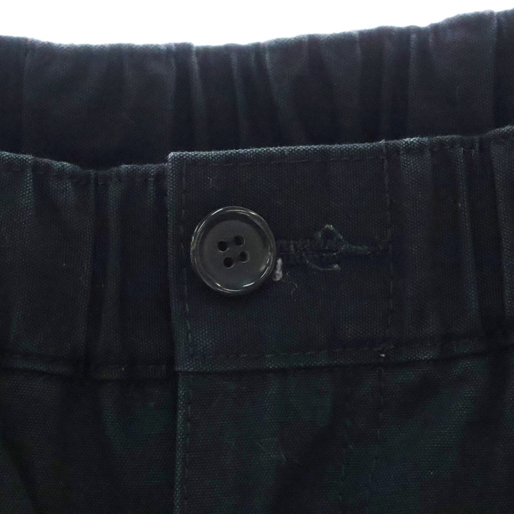 UNDERCOVER(アンダーカバー) 24AW スケッチ総柄 C強撚ダック地 タックイージーパンツ ブラック UC2D4505-2