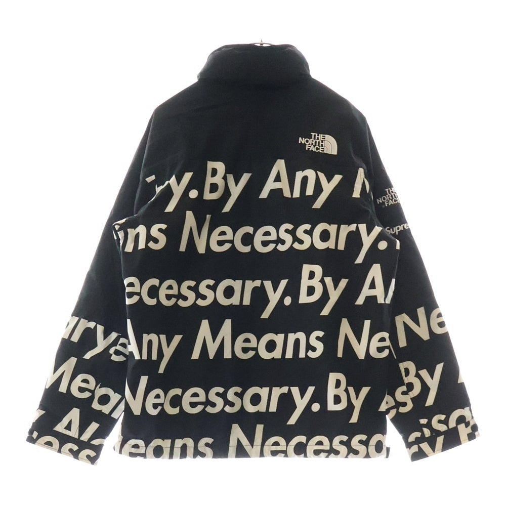 SUPREME(シュプリーム) 15AW ×THE NORTH FACE By Any Means Mountain Pullover ノースフェイス マウンテンプルオーバージャケット ブラック/ホワイト NF00CXK2