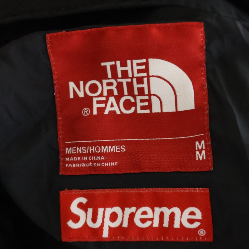 SUPREME(シュプリーム) 15AW ×THE NORTH FACE By Any Means Mountain Pullover ノースフェイス マウンテンプルオーバージャケット ブラック/ホワイト NF00CXK2