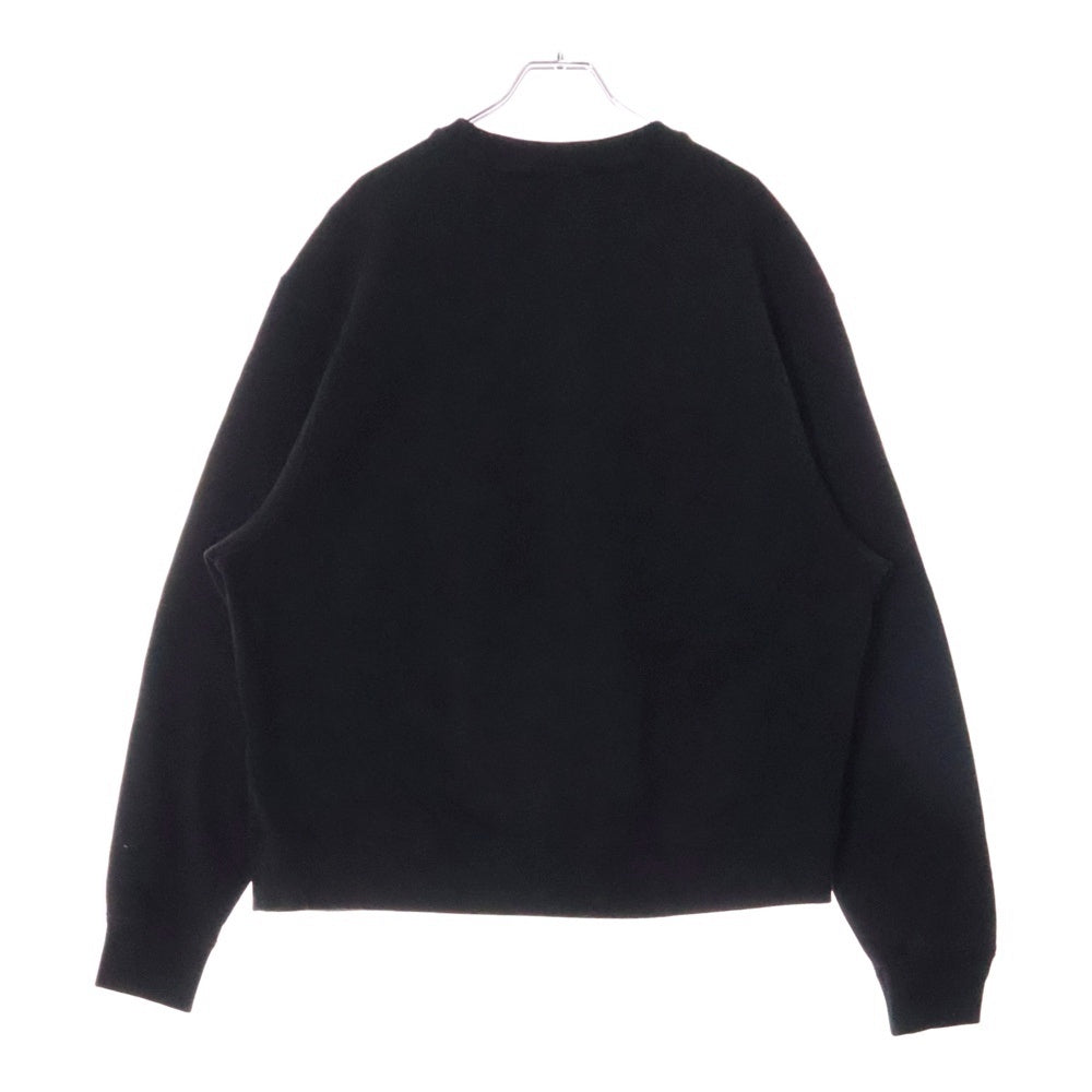 KENZO(ケンゾー) ×VERDY ヴェルディ クラシックロゴ クルーネックスウェットトレーナー ブラック FE55SW1464MG