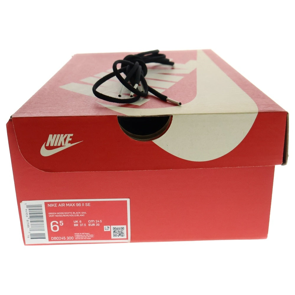 NIKE(ナイキ) AIR MAX 96 2 SE FIRST USE エアマックス スペシャルエディション ファーストユース ローカットスニーカー レディース US6.5/24.5cm DB0245-300