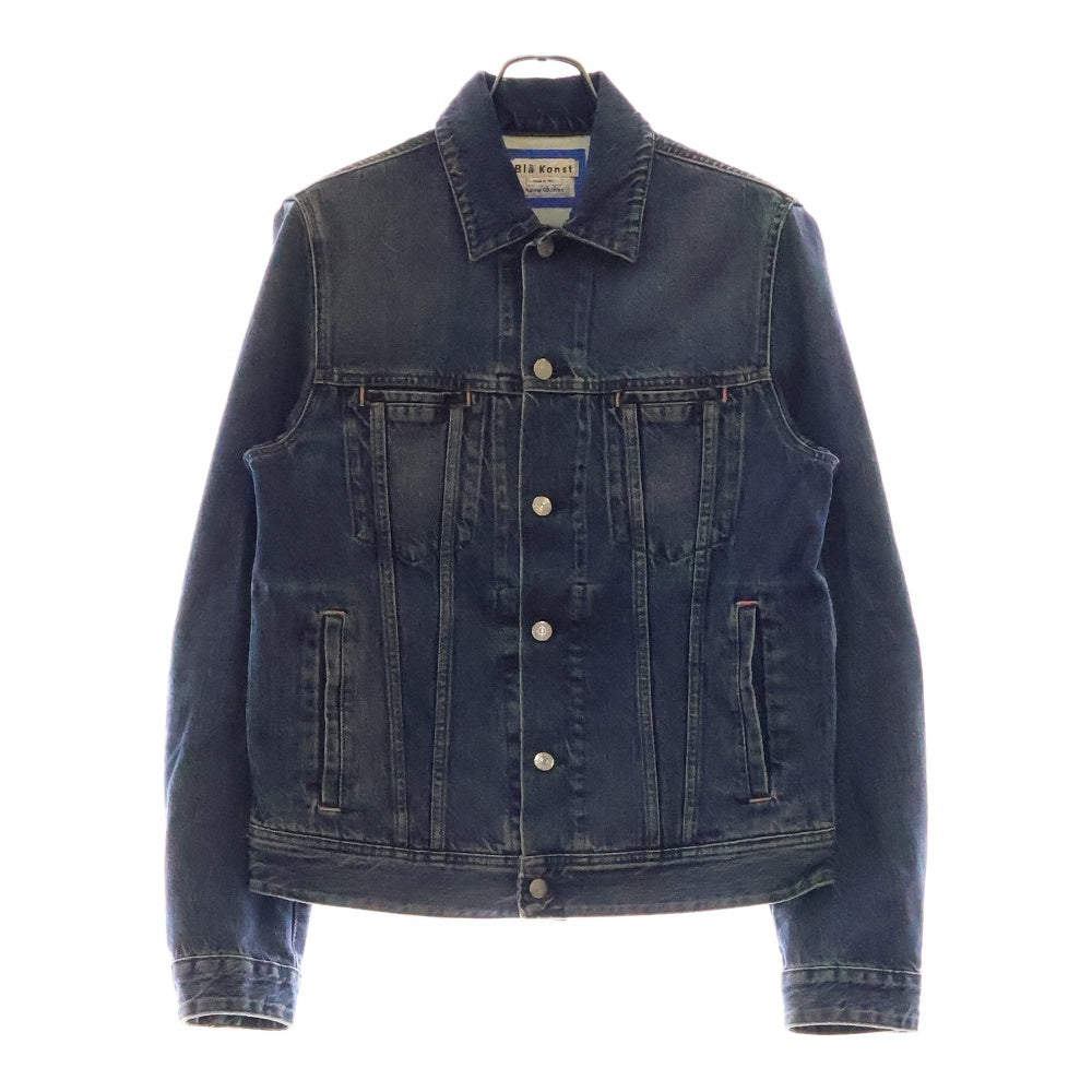 ACNE STUDIOS Bla Konst(アクネストゥディオズ ブロコンスト) PASS MID BLUE デニムジャケット インディゴ 22IC73