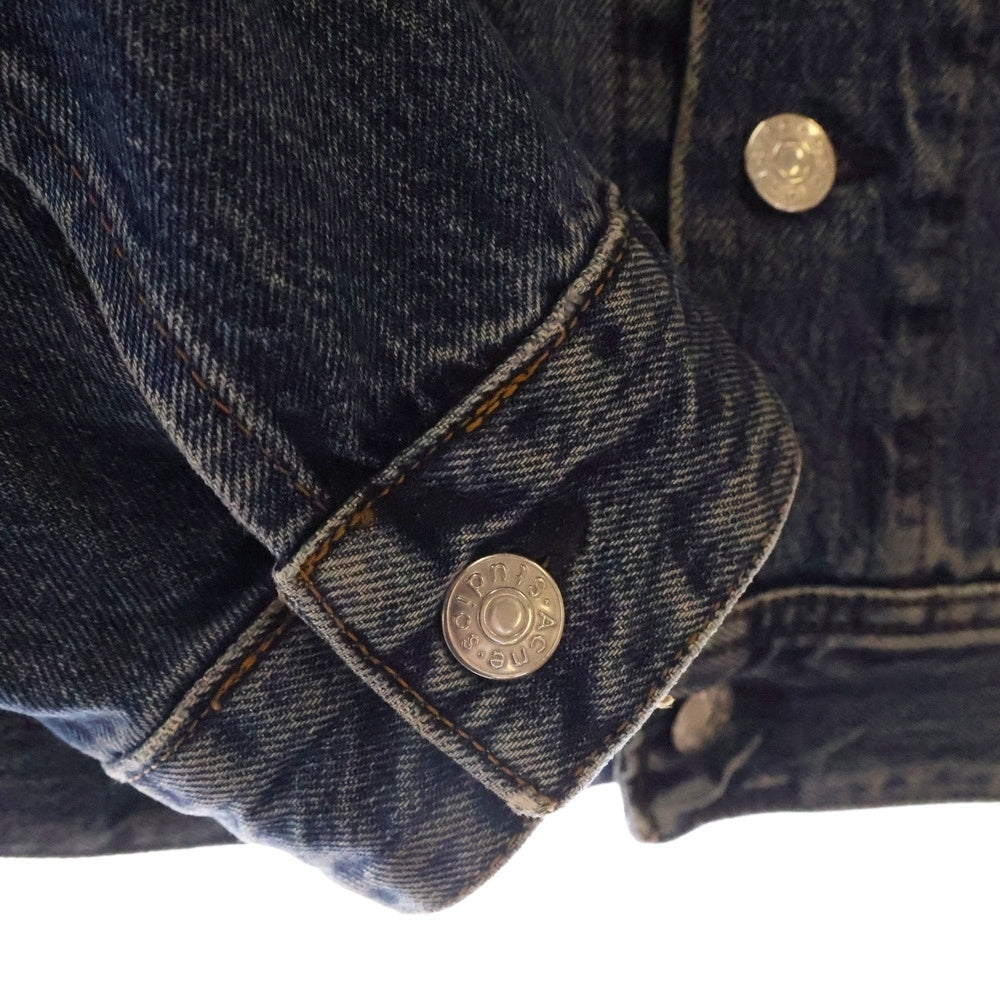 ACNE STUDIOS Bla Konst(アクネストゥディオズ ブロコンスト) PASS MID BLUE デニムジャケット インディゴ 22IC73