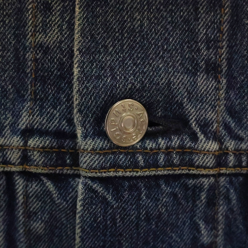 ACNE STUDIOS Bla Konst(アクネストゥディオズ ブロコンスト) PASS MID BLUE デニムジャケット インディゴ 22IC73