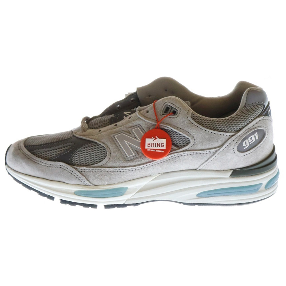 New Balance(ニューバランス) U991GL2 スエード ローカットスニーカー グレー US9/27cm