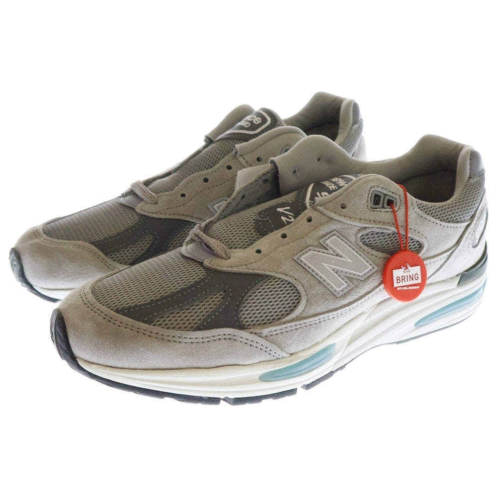 New Balance(ニューバランス) U991GL2 スエード ローカットスニーカー グレー US9/27cm