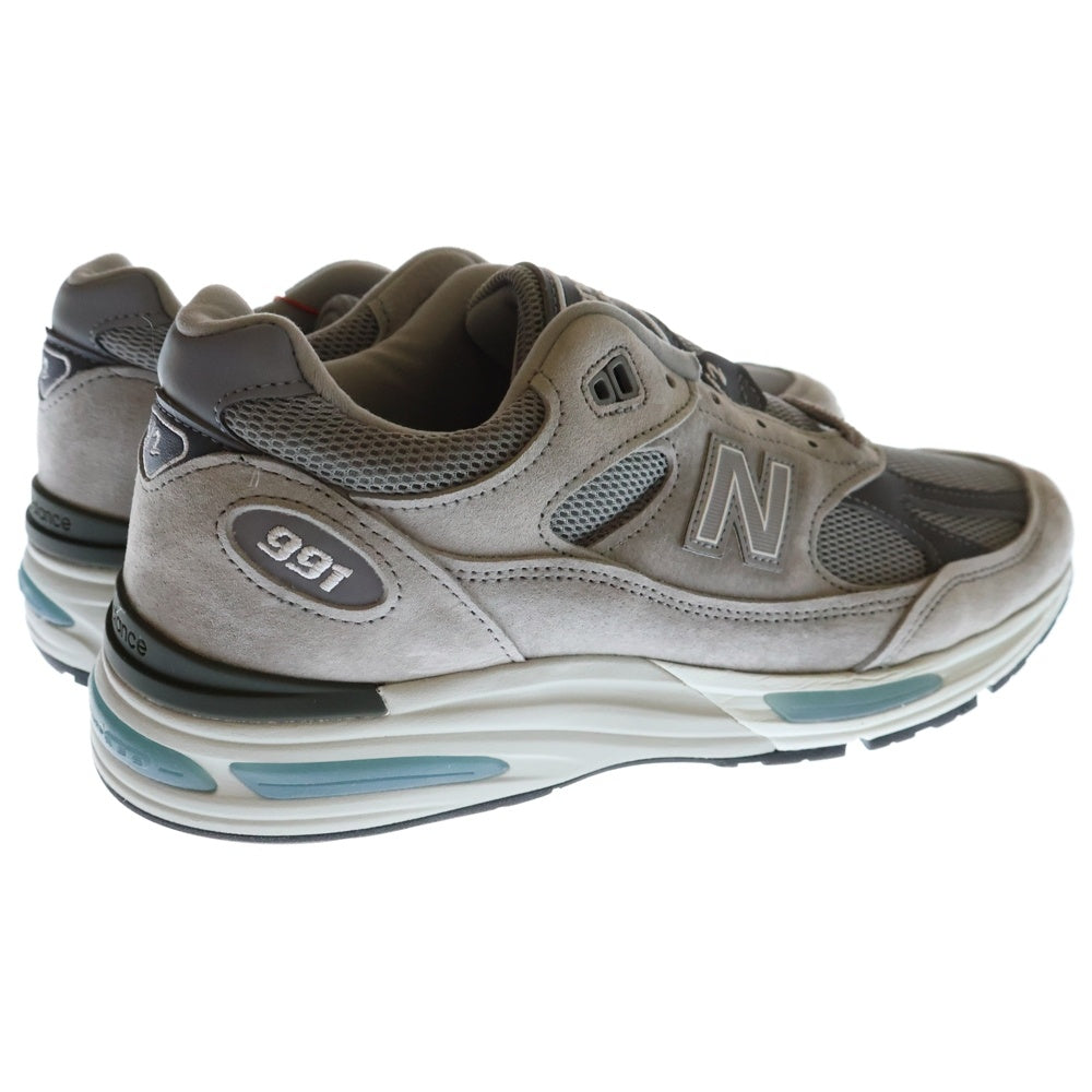 New Balance(ニューバランス) U991GL2 スエード ローカットスニーカー グレー US9/27cm