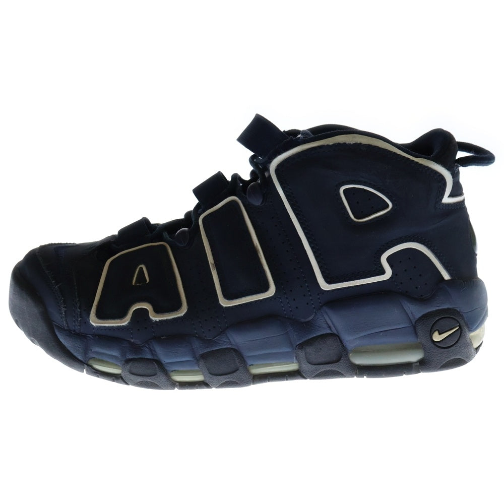 NIKE(ナイキ) AIR MORE UPTEMPO OBSIDIAN エア モア アップテンポ オブシディアン ローカットスニーカー ネイビー US10.5/28.5cm 921948-400