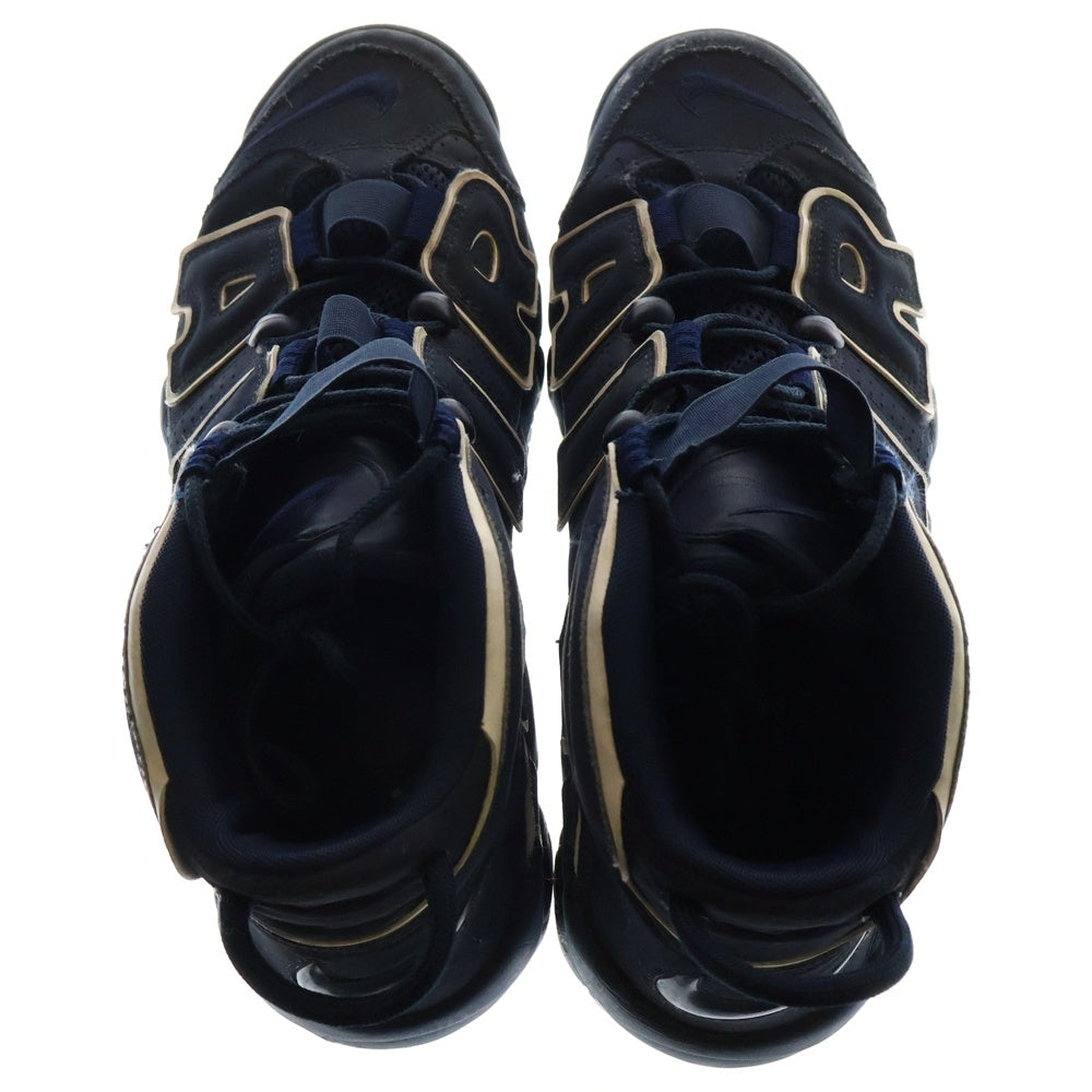 NIKE(ナイキ) AIR MORE UPTEMPO OBSIDIAN エア モア アップテンポ オブシディアン ローカットスニーカー ネイビー US10.5/28.5cm 921948-400