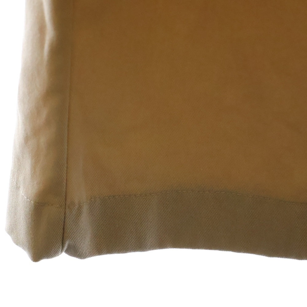 LOEWE(ロエベ) 25SS チェックダブルウエストバンド クロップド コットンツイル トラウザーズパンツ ベージュ レディース S359Y04XFH