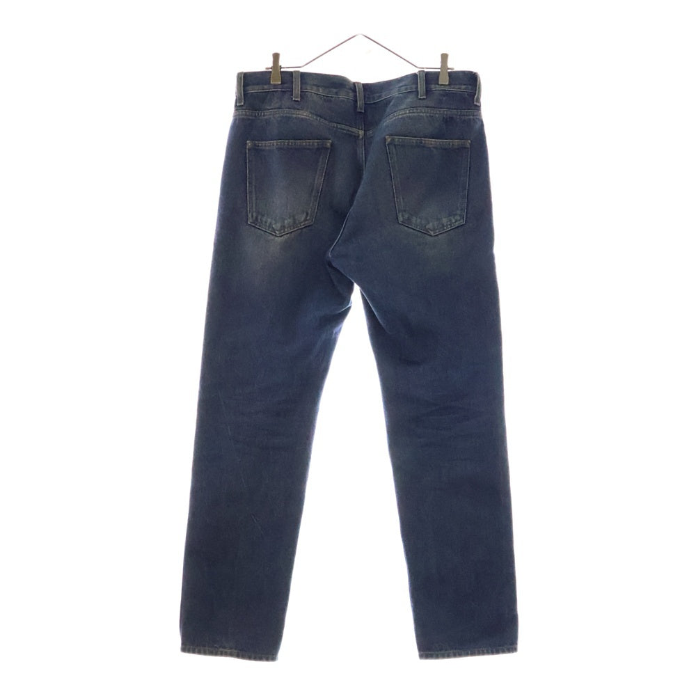 GUCCI(グッチ) ボタンフライ ウォッシュ テーパードデニムパンツ インディゴ 408637 DXBBQ