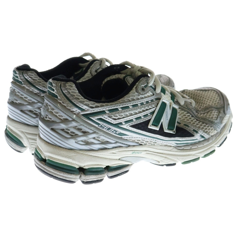 New Balance(ニューバランス) M1906REU メッシュ ローカットスニーカー シルバー/グリーン US7.5/25.5cm