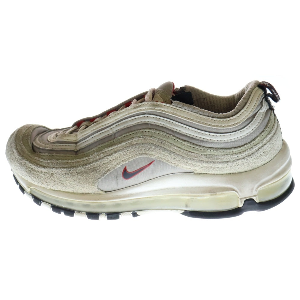 NIKE(ナイキ) AIRMAX 97 SE FIRST USE エアマックス スペシャルエディション ファーストユーズ ローカットスニーカー グレー/レッド US7.5/25.5cm DB0246