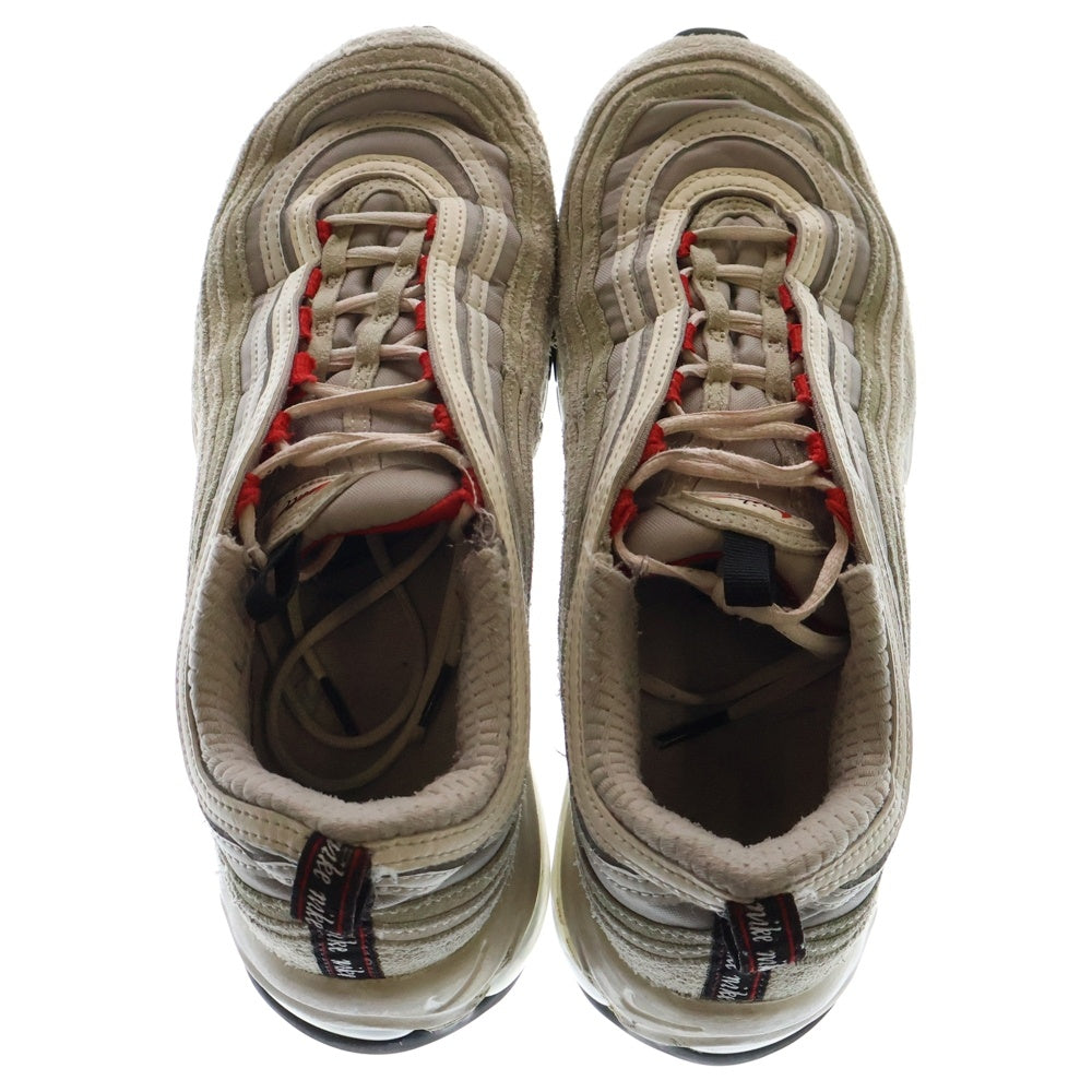 NIKE(ナイキ) AIRMAX 97 SE FIRST USE エアマックス スペシャルエディション ファーストユーズ ローカットスニーカー グレー/レッド US7.5/25.5cm DB0246