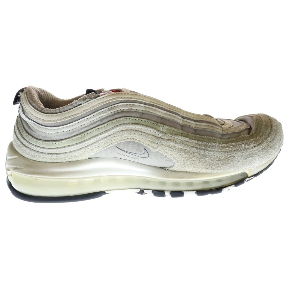 NIKE(ナイキ) AIRMAX 97 SE FIRST USE エアマックス スペシャルエディション ファーストユーズ ローカットスニーカー グレー/レッド US7.5/25.5cm DB0246