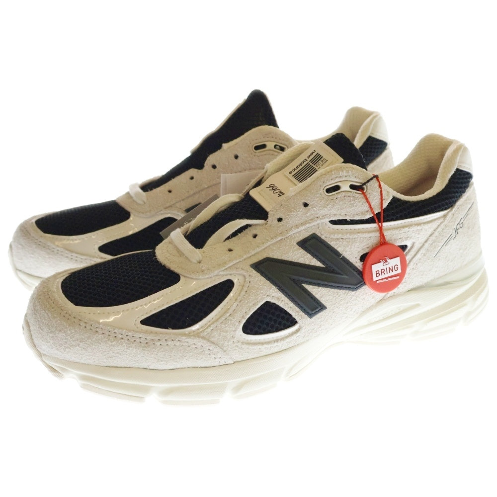 New Balance(ニューバランス) ×JOE FRESHGOODS U990JR4 990V4 INTRO ジョーフレッシュグッズ イントロ ローカットスニーカー ブラック/ホワイト US10/28cm