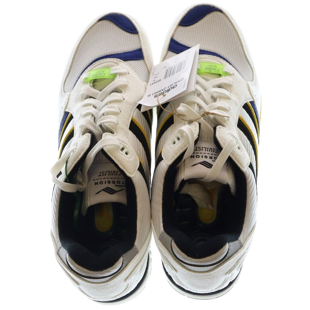 adidas(アディダス) ×CIVILIST BERLIN ZX6001 B シビリストベルリン ローカットスニーカー ホワイト US10.5/28.5cm ID3551
