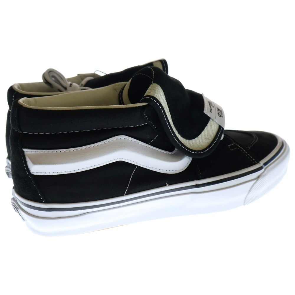 VANS(ヴァンズ) ×HOMME GIRLS OTW SK8 MID REISSUE 83 オムガールズ スケート リイシュー83 ミッドカットスニーカー ブラック US10.5/28.5cm VN000NBNCJK