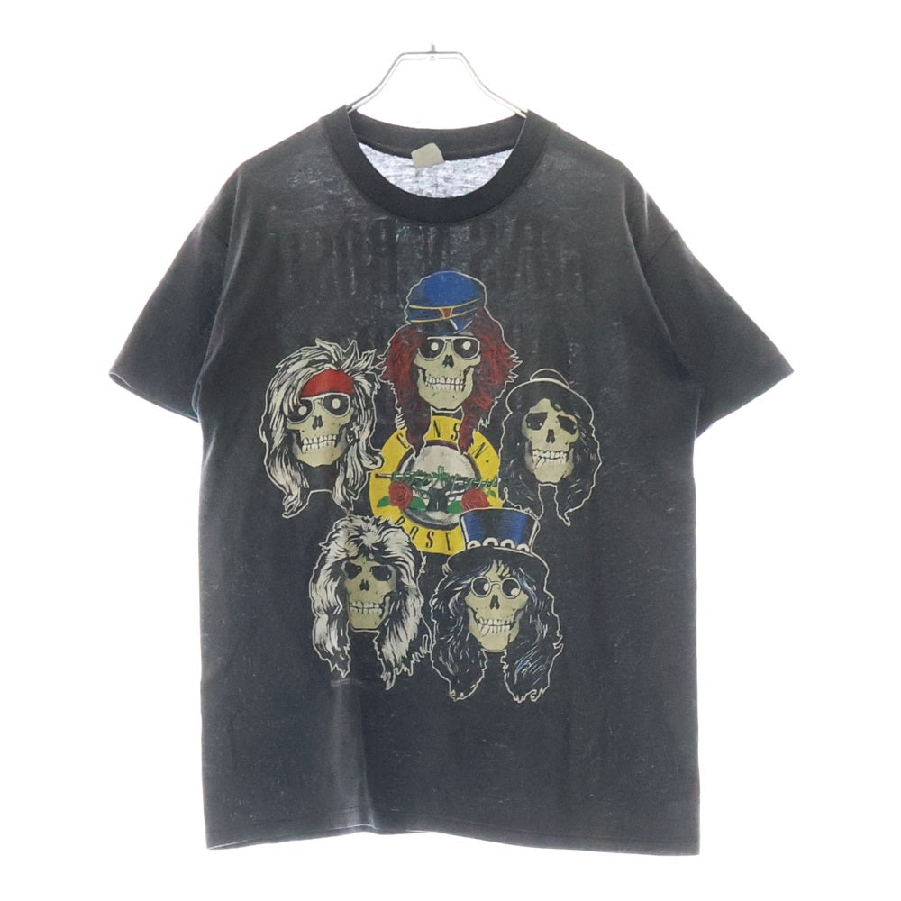 VINTAGE(ヴィンテージ) 90S VINTAGE GUNS N' ROSES LOS ANGELES COLISEUM ヴィンテージ ガンズ アンド・ローゼズ ロサンゼルス コロシアム 両面プリント クルーネック 半袖Tシャツ