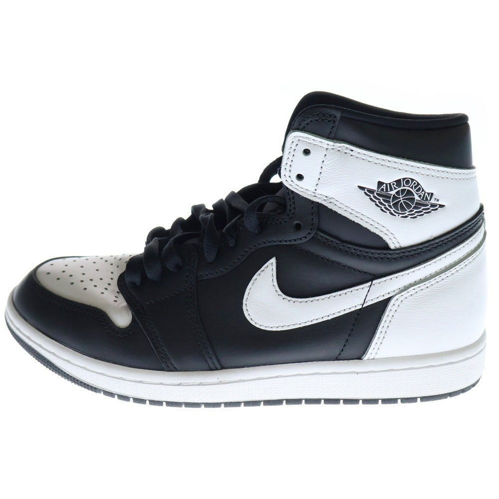 NIKE(ナイキ) AIR JORDAN 1 RETRO HIGH OG エア ジョーダン 1 レトロ ハイカットスニーカー ブラック/ホワイト US8.5/26.5cm DZ5485-010