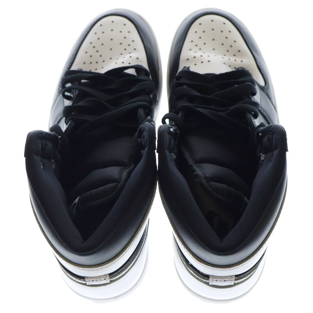 NIKE(ナイキ) AIR JORDAN 1 RETRO HIGH OG エア ジョーダン 1 レトロ ハイカットスニーカー ブラック/ホワイト US8.5/26.5cm DZ5485-010