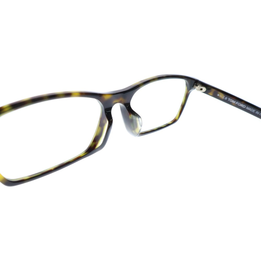 TOM FORD(トムフォード) セルフレーム スクエア メガネ アイウェア アジアンフィット ブラウン TF4295