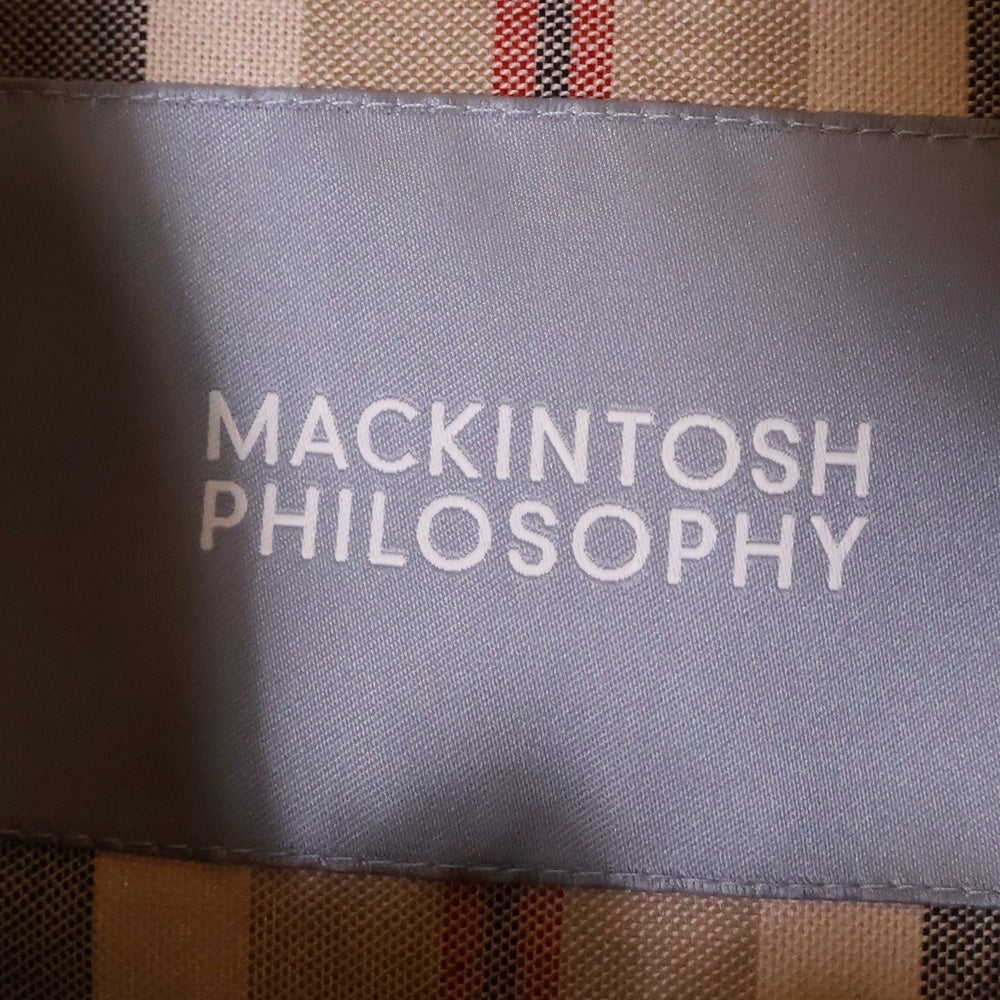 MACKINTOSH PHILOSOPHY(マッキントッシュフィロソフィー) 24AW SOMERFORD サマーフォード コーデュロイカラー ナイロン キルティング コート ベージュ レディースR9A57-478