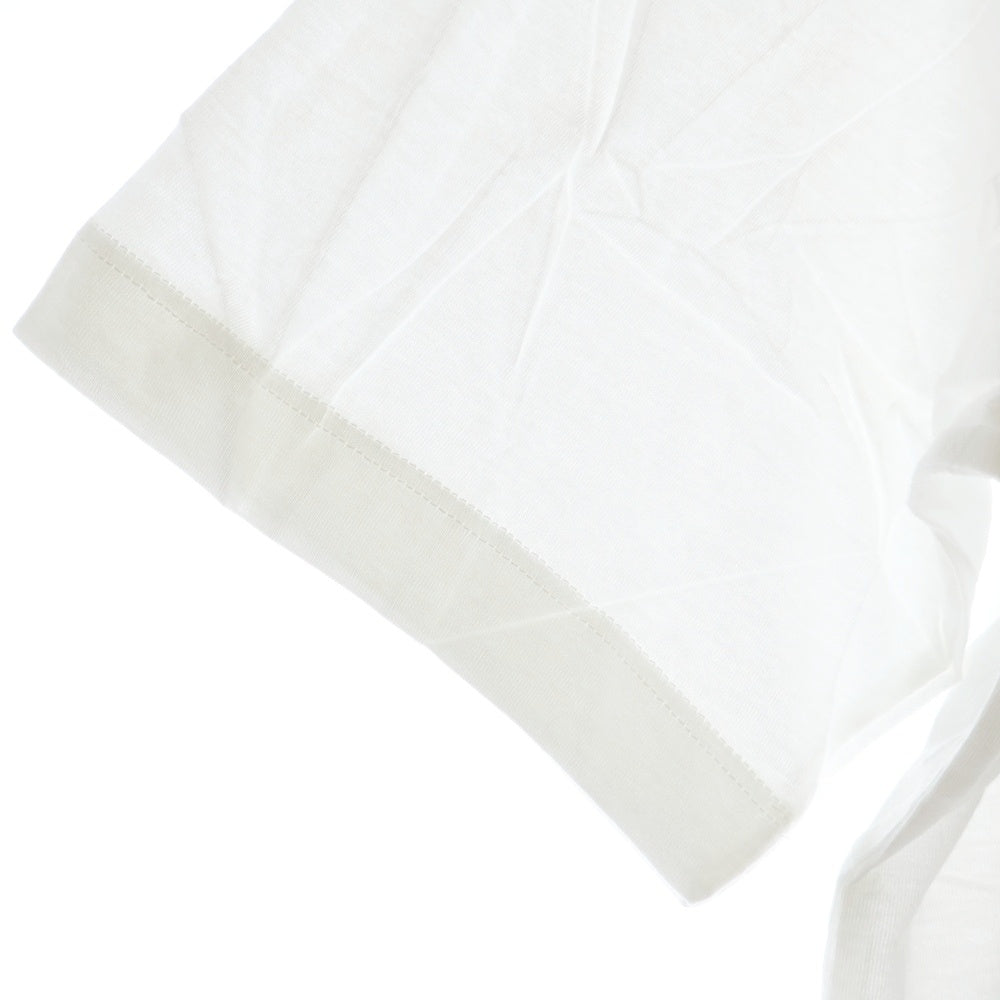 COMME des GARCONS(コムデギャルソン) PARFUMS BEARDS TEE パルファム フロントプリントTシャツ 半袖クルーネックカットソー ホワイト