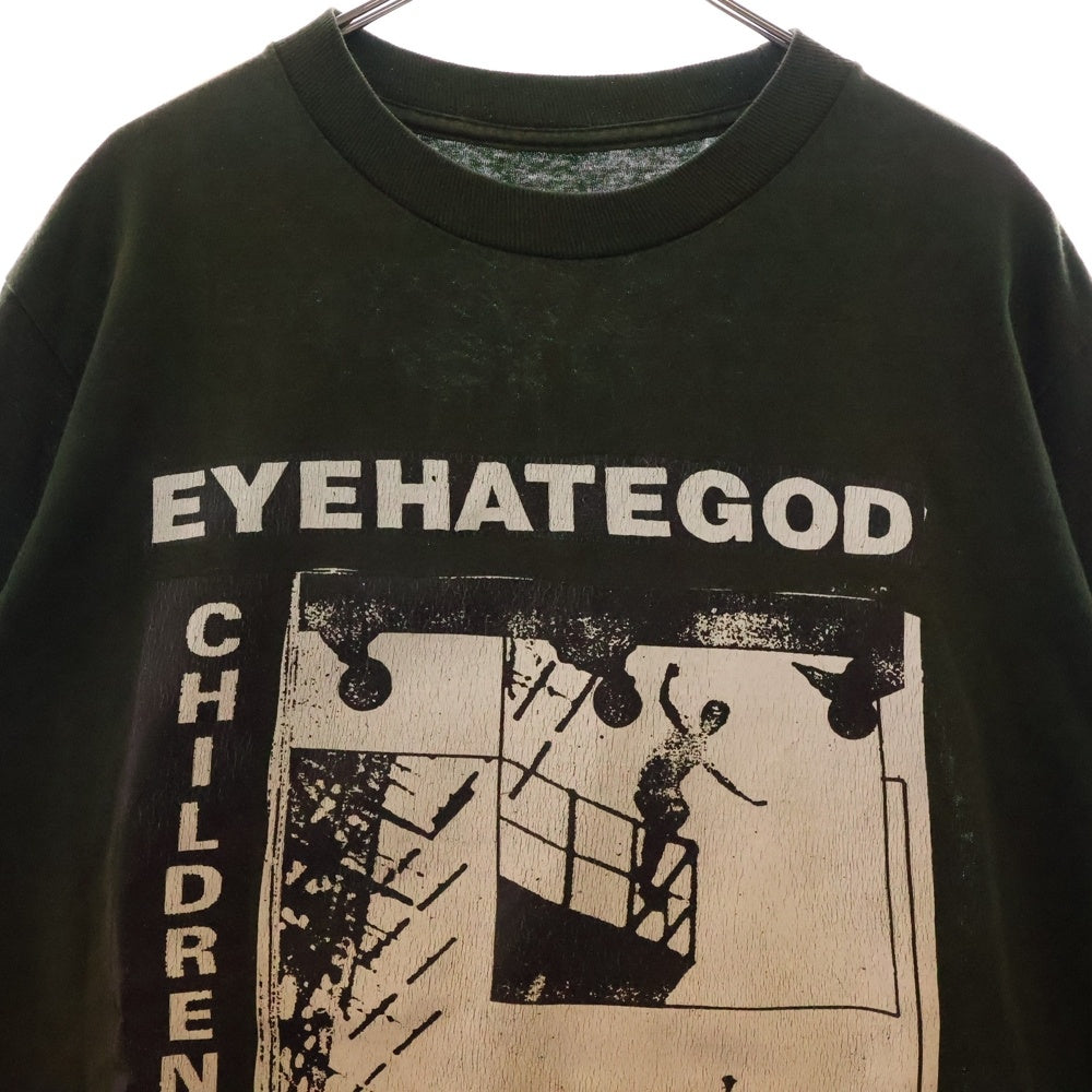 VINTAGE(ヴィンテージ) 90s EYEHATEGOD Children Of God Long アイヘイトゴッド プリント長袖Tシャツ カットソー