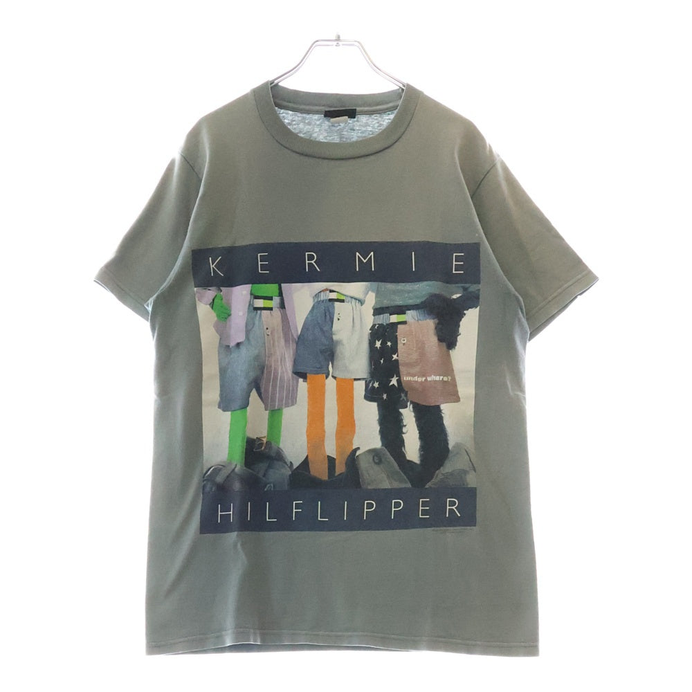 VINTAGE(ヴィンテージ) 90s KERMIE HILFLIPPER セサミストリートカーミットプリント半袖Tシャツ カットソー