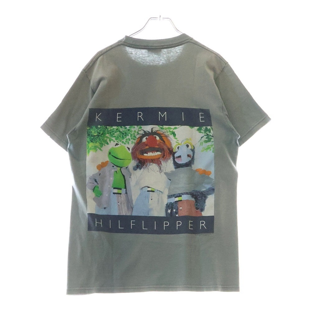 VINTAGE(ヴィンテージ) 90s KERMIE HILFLIPPER セサミストリートカーミットプリント半袖Tシャツ カットソー