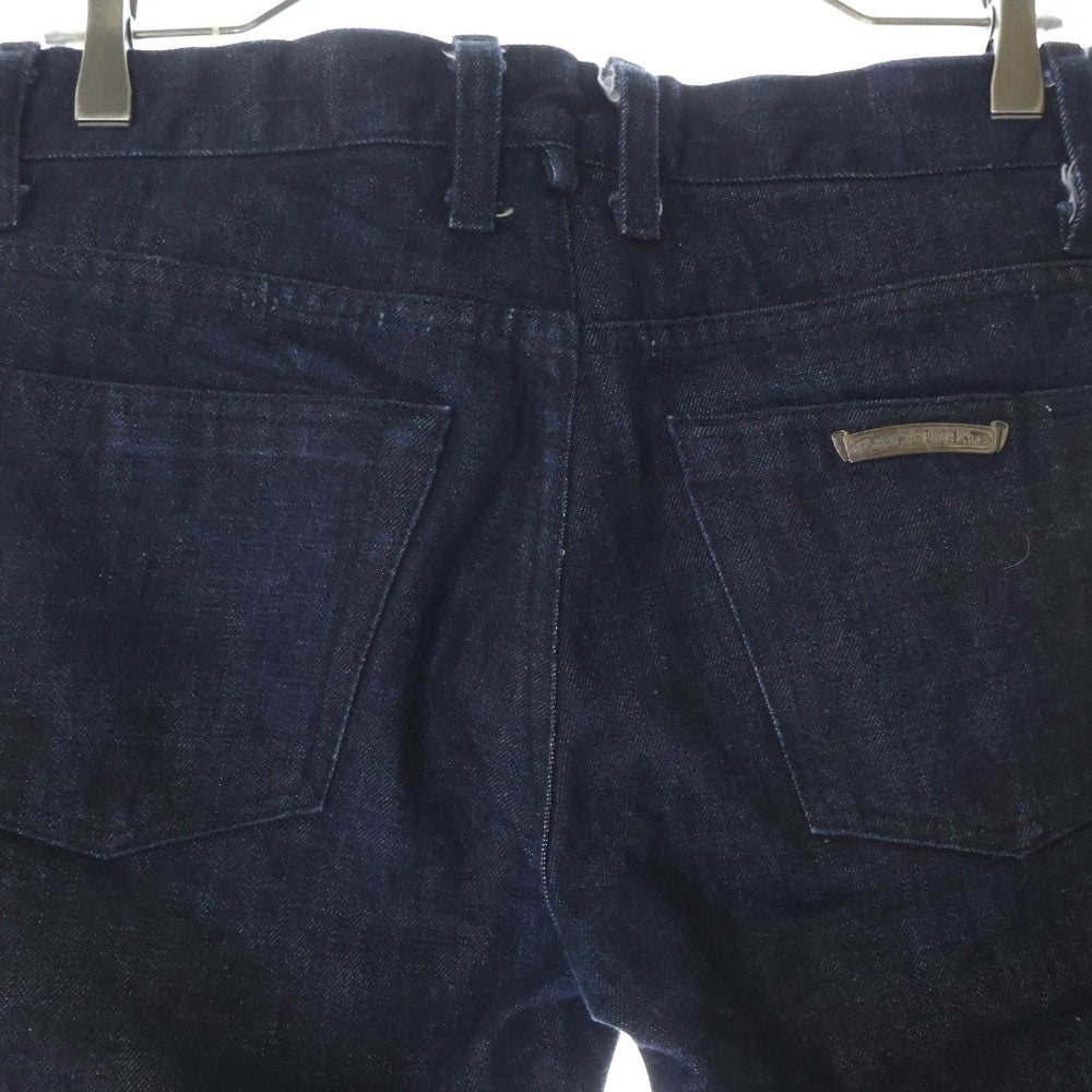CHROME HEARTS(クロムハーツ) DNM PANTS クロスボールボタン 5ポケット フレアデニムパンツ インディゴ