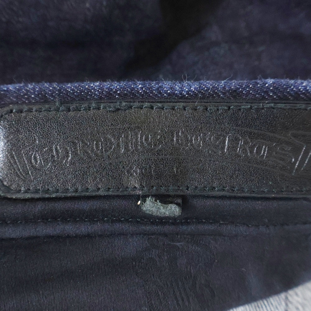 CHROME HEARTS(クロムハーツ) DNM PANTS クロスボールボタン 5ポケット フレアデニムパンツ インディゴ