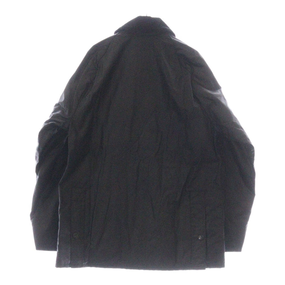 Barbour(バブアー) BEDALE WAX JACKET ビデイル ワックスコーティング加工 ジップアップジャケット ブラック MWX0018