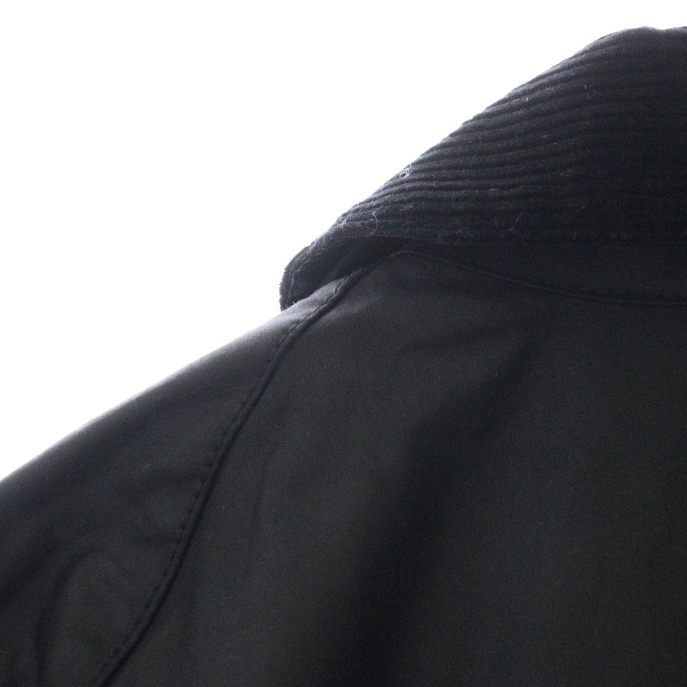Barbour(バブアー) BEDALE WAX JACKET ビデイル ワックスコーティング加工 ジップアップジャケット ブラック MWX0018