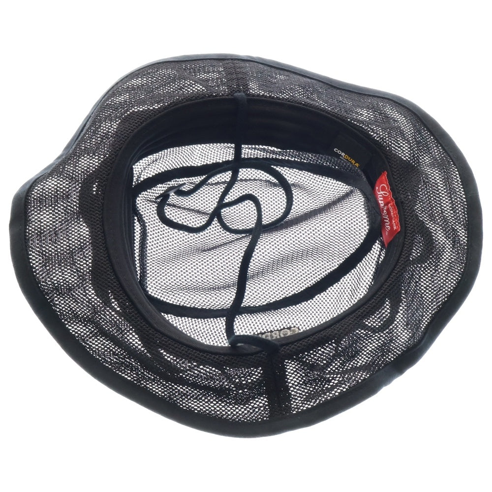 SUPREME(シュプリーム) 23SS Mesh Cordura Boonie コーデュラ メッシュブーニーハット ナイロン キャップ 帽子 ブラック