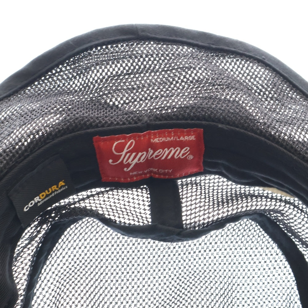 SUPREME(シュプリーム) 23SS Mesh Cordura Boonie コーデュラ メッシュブーニーハット ナイロン キャップ 帽子 ブラック