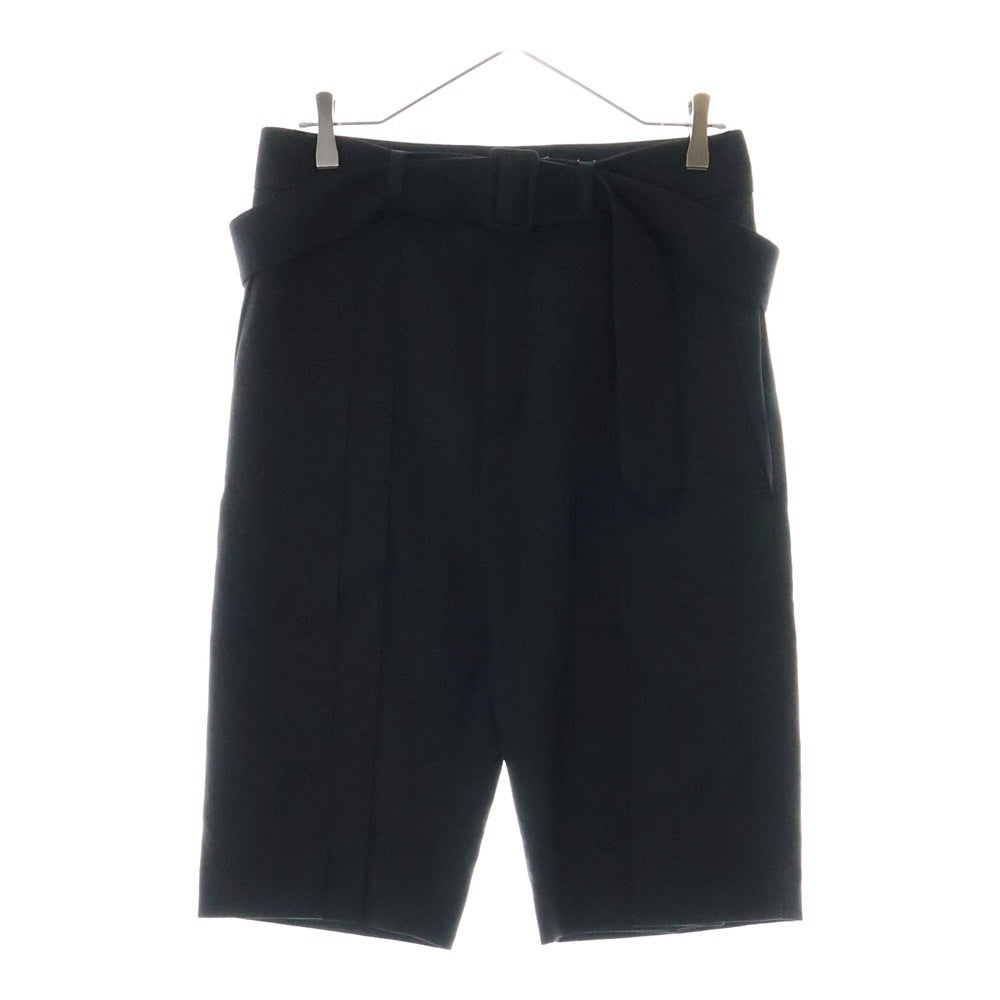 SAINT LAURENT PARIS(サンローランパリ) 2TUCK SHORT PANTS ツータック ショートパンツ スラックスショーツ ブラック 505895 Y239W