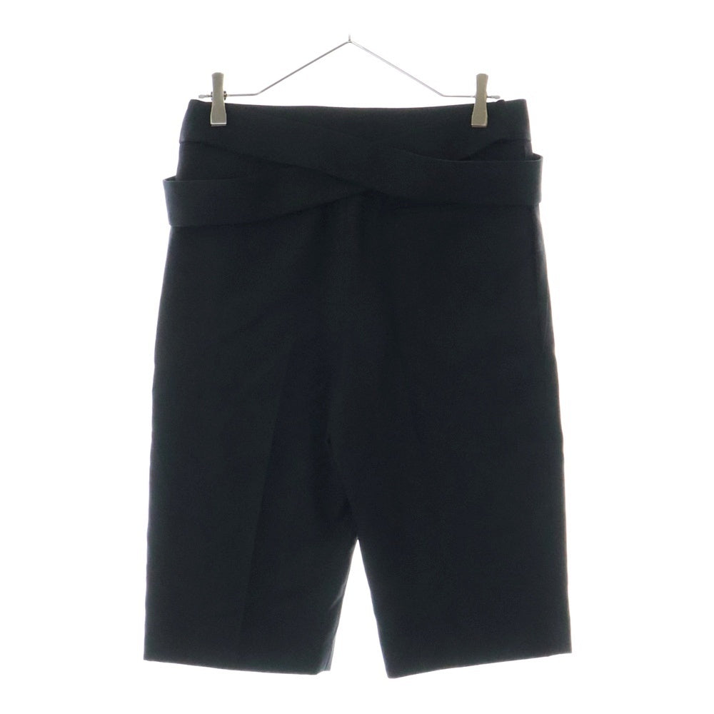 SAINT LAURENT PARIS(サンローランパリ) 2TUCK SHORT PANTS ツータック ショートパンツ スラックスショーツ ブラック 505895 Y239W
