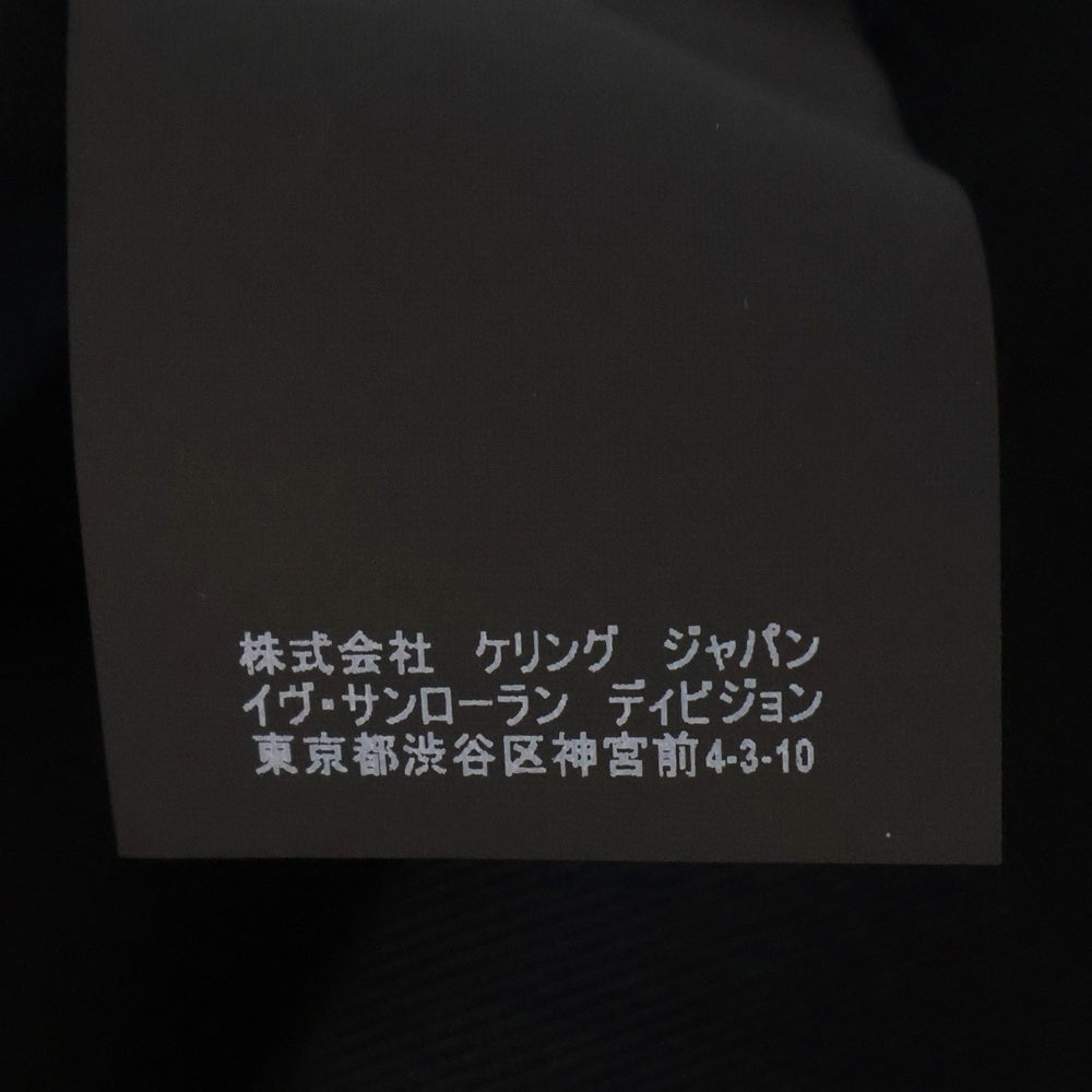 SAINT LAURENT PARIS(サンローランパリ) 2TUCK SHORT PANTS ツータック ショートパンツ スラックスショーツ ブラック 505895 Y239W