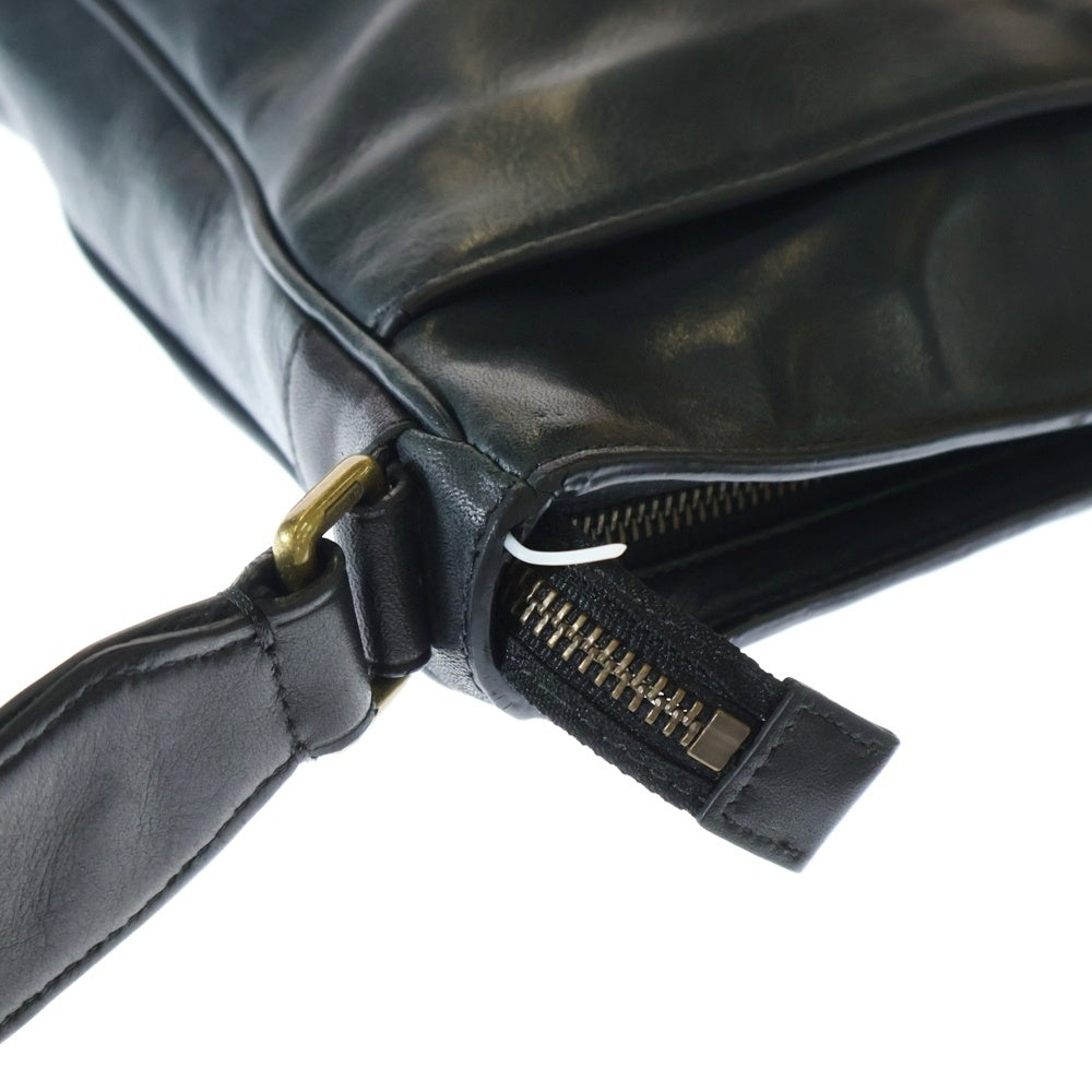 COACH(コーチ) BLEEKER HARNESS LEATHER FIELD BAG ブリーカー ハーネス カウレザー フィールドバッグ ネイビー 70991