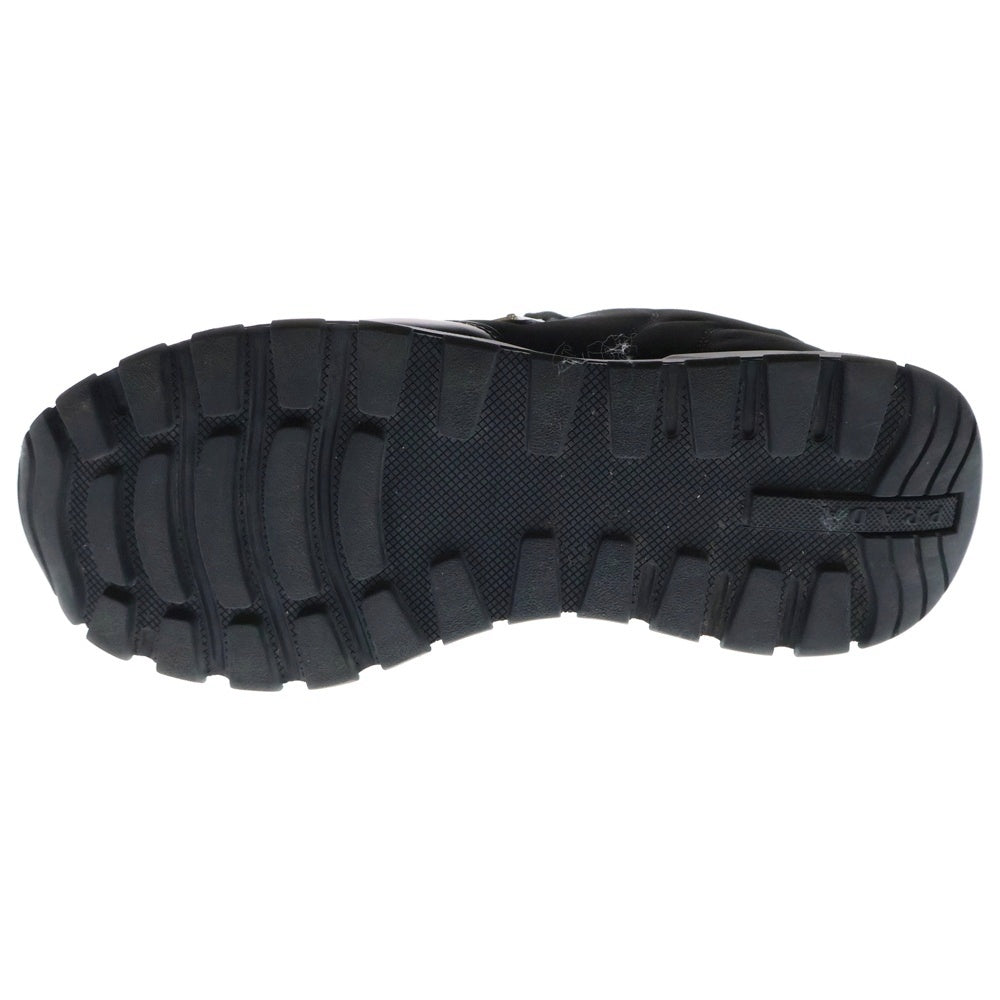 PRADA(プラダ) PRAX 01 Re-Nylon ブラッシュドレザー ローカットスニーカー ブラック 2EE369