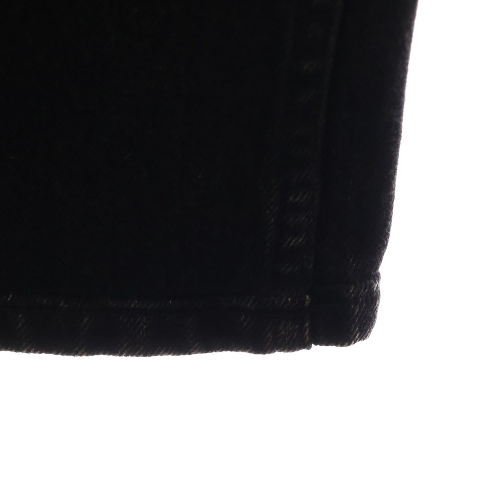 JOHN LAWRENCE SULLIVAN(ジョンローレンスサリバン) Washed Denim Straight Pants ウォッシュド 5ポケット ストレート デニムパンツ ブラック 2C014-0324-34