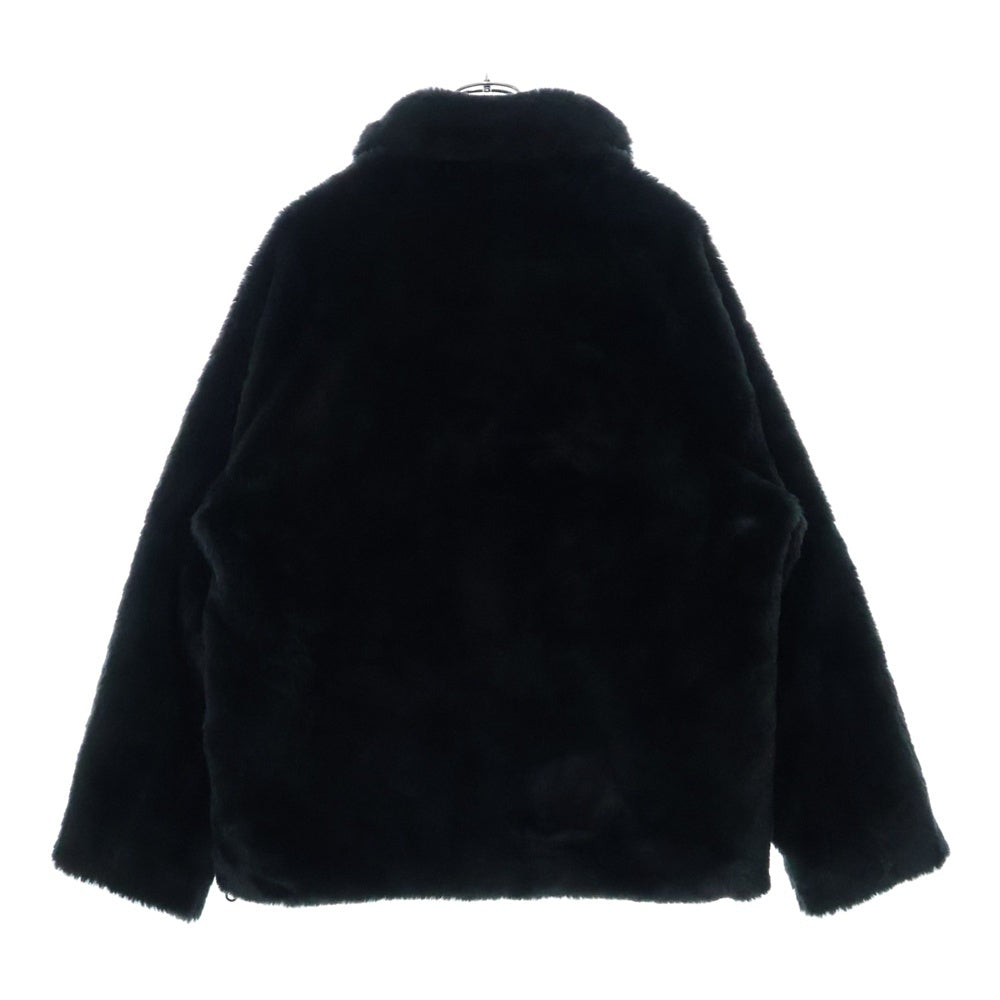 Stein(シュタイン) 24AW ACRYLIC FUR JACKET アクリリック ジップアップ ファージャケット ブラウン ST.926