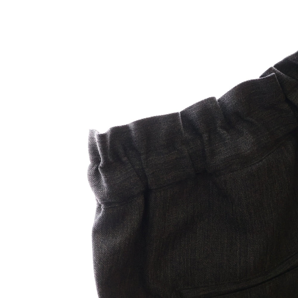 RAINMAKER(レインメーカー) DOUGI PANTS ドウギ ウール ドローコード イージーパンツ レディース グレー RM242-048