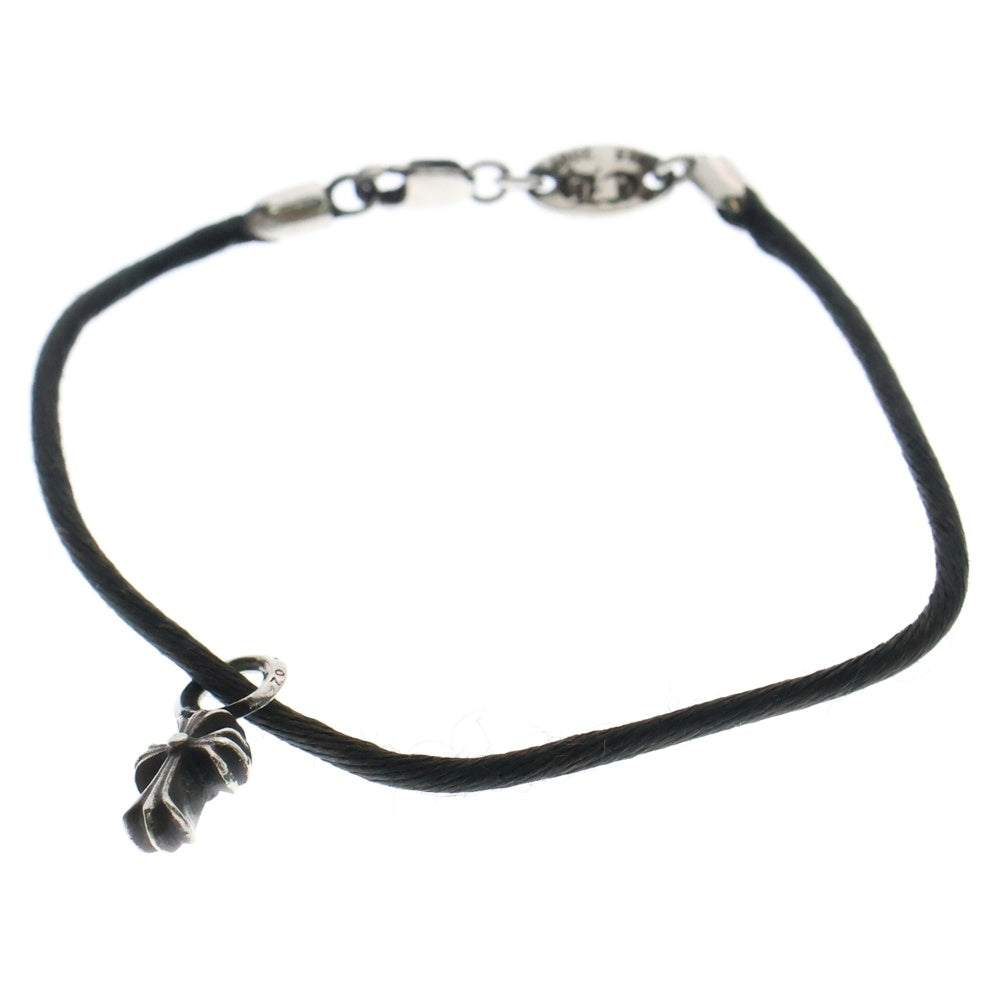 CHROME HEARTS(クロムハーツ) KZ BRACELET CH CRS スタッククロス ブレスレット ブラック/シルバー